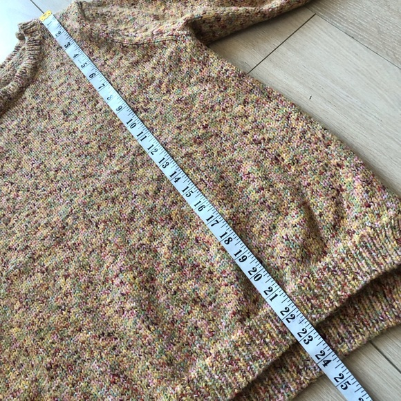 Persodea Japanese Brand Mohair Blend Marled Sweater Size LL - Picture 3 of 10